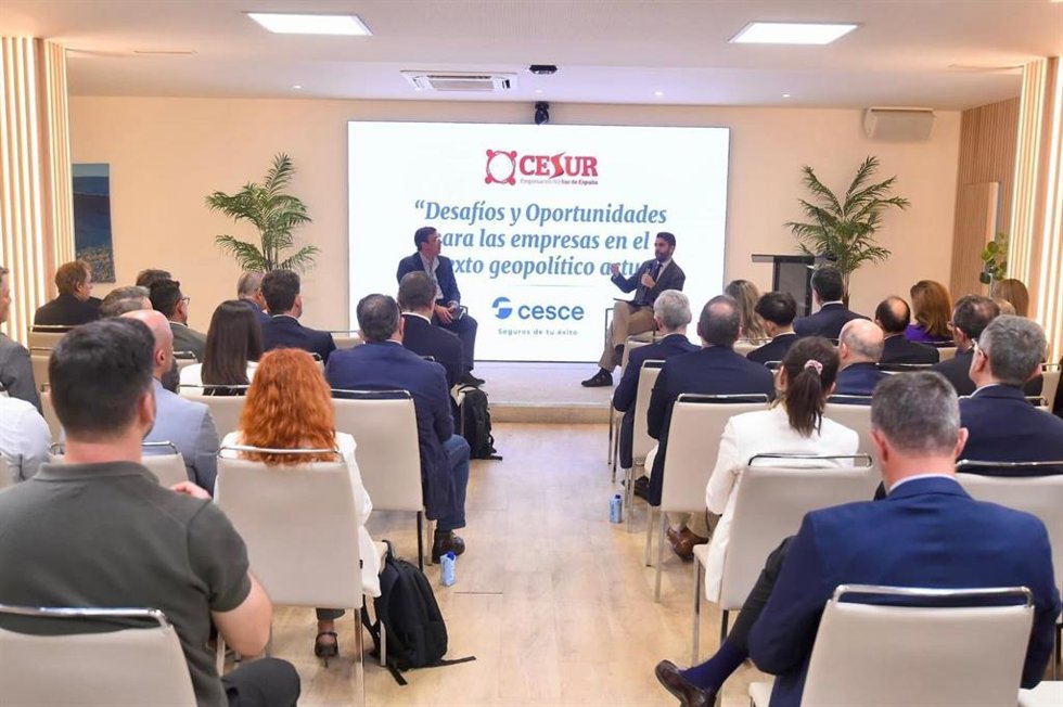 Málaga acoge la jornada 'Desafíos y oportunidades para las empresas en el contexto geopolítico actual'