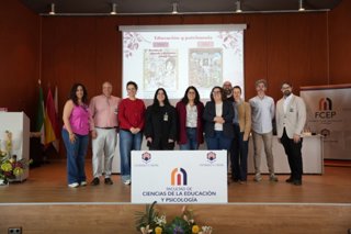 Imagen de la inauguración de la jornada de Educación y Patrimonio.