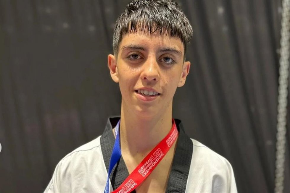 Jairo Agenjo, durante una competición.