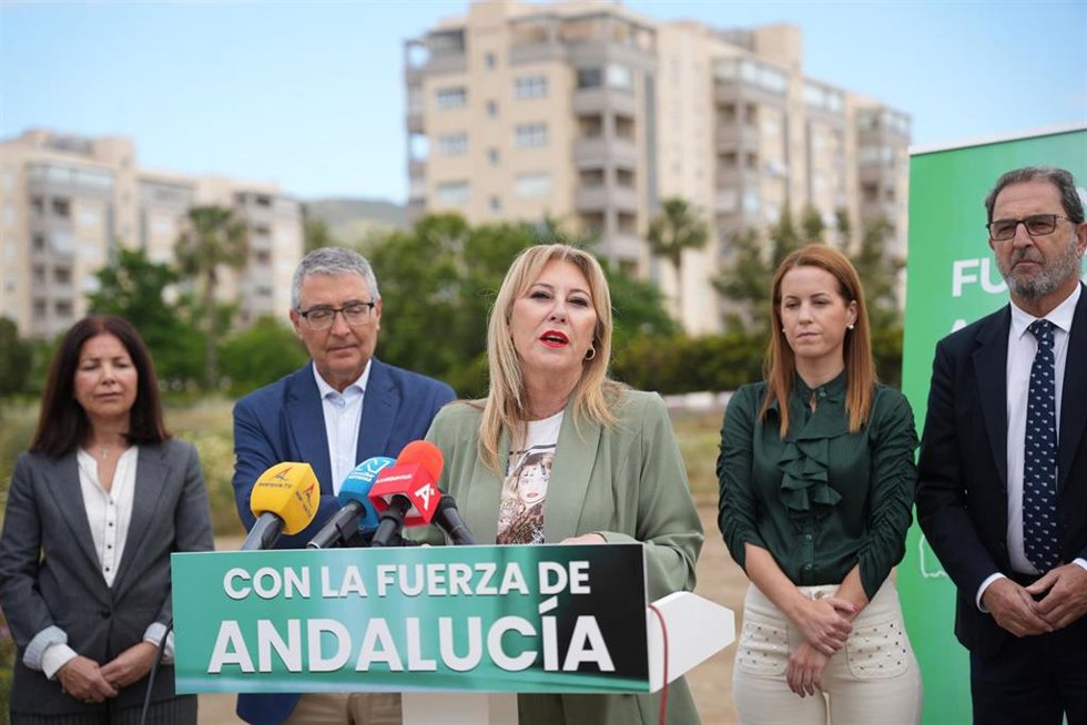 La candidata del PP a las elecciones andaluzas, Carolina España, en una imagen de archivo,