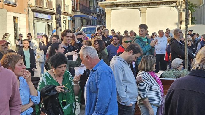 Concentración contra la ampliación de la Zona Azul en Guadalajara.