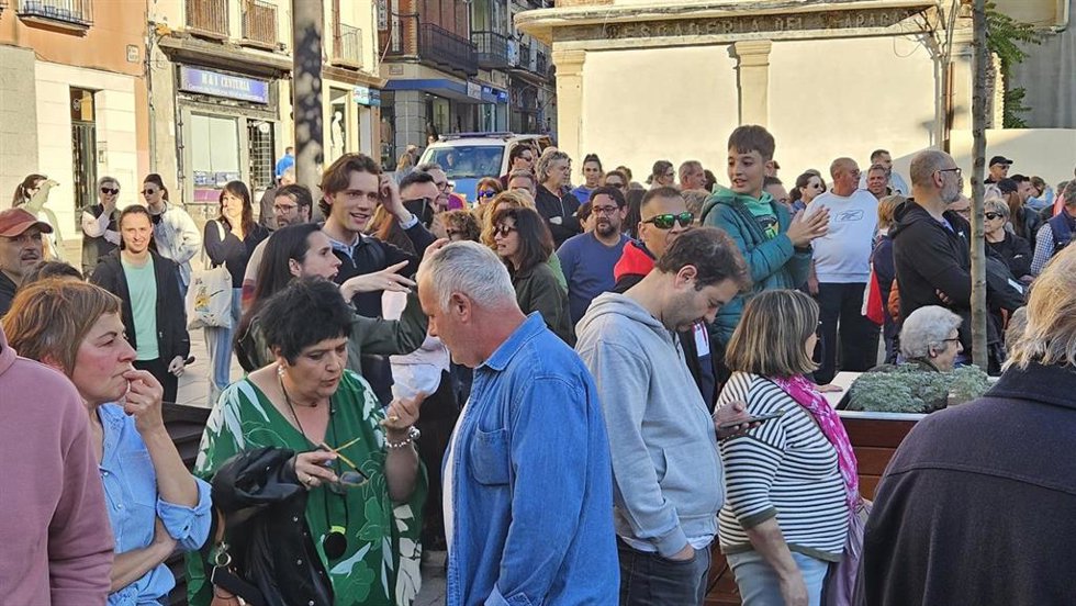 Concentración contra la ampliación de la Zona Azul en Guadalajara.