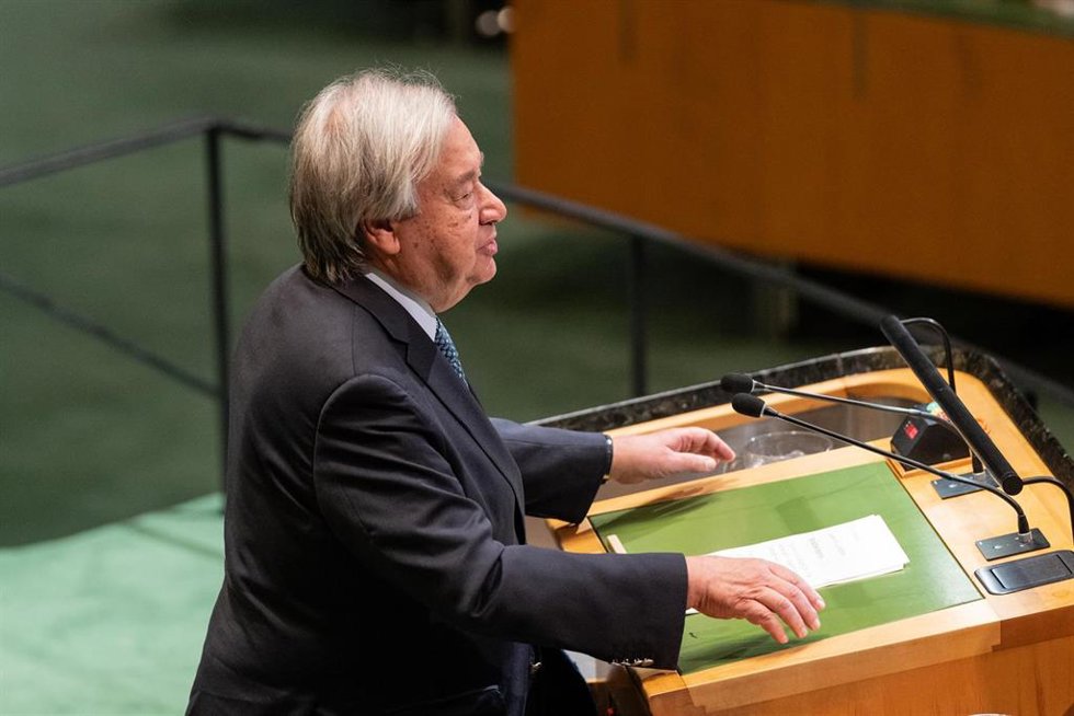 El secretario general de Naciones Unidas, António Guterres