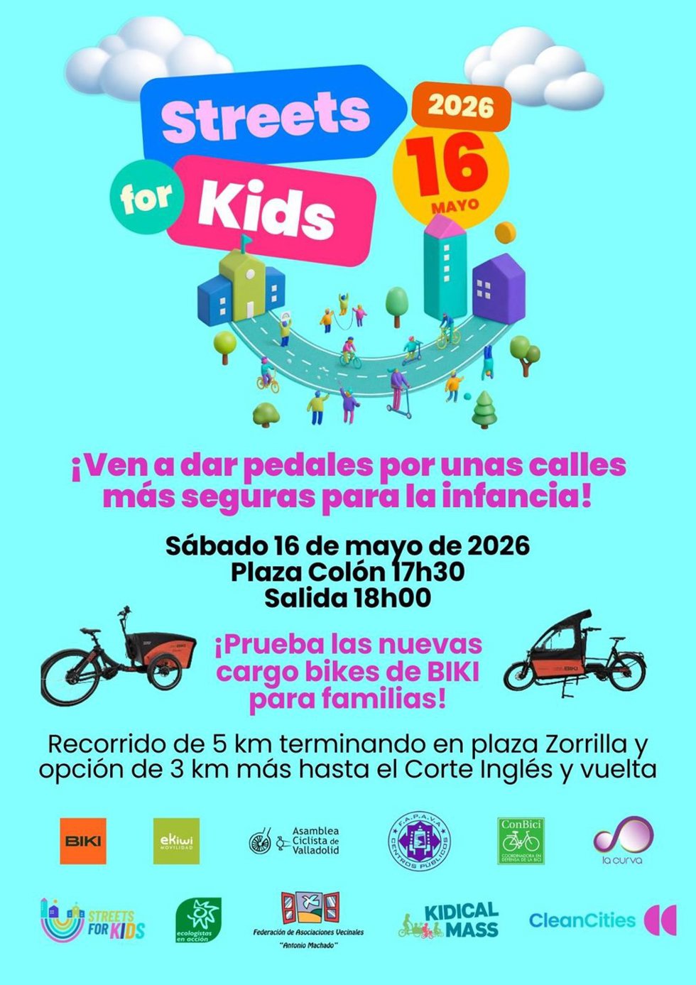 Cartel de la Cicletada.