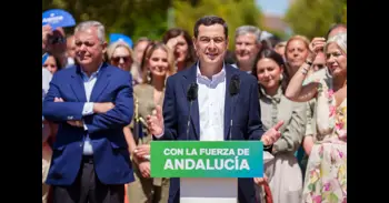 Moreno descarta un acuerdo como Extremadura o Aragón si roza la mayoría absoluta: "PSOE y Vox deberían abstenerse"