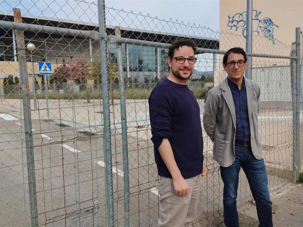 El regidor del PSOE Palma Pepe Mercadal y el secretario general de la Agrupación Socialista de Palma, Iago Negueruela.