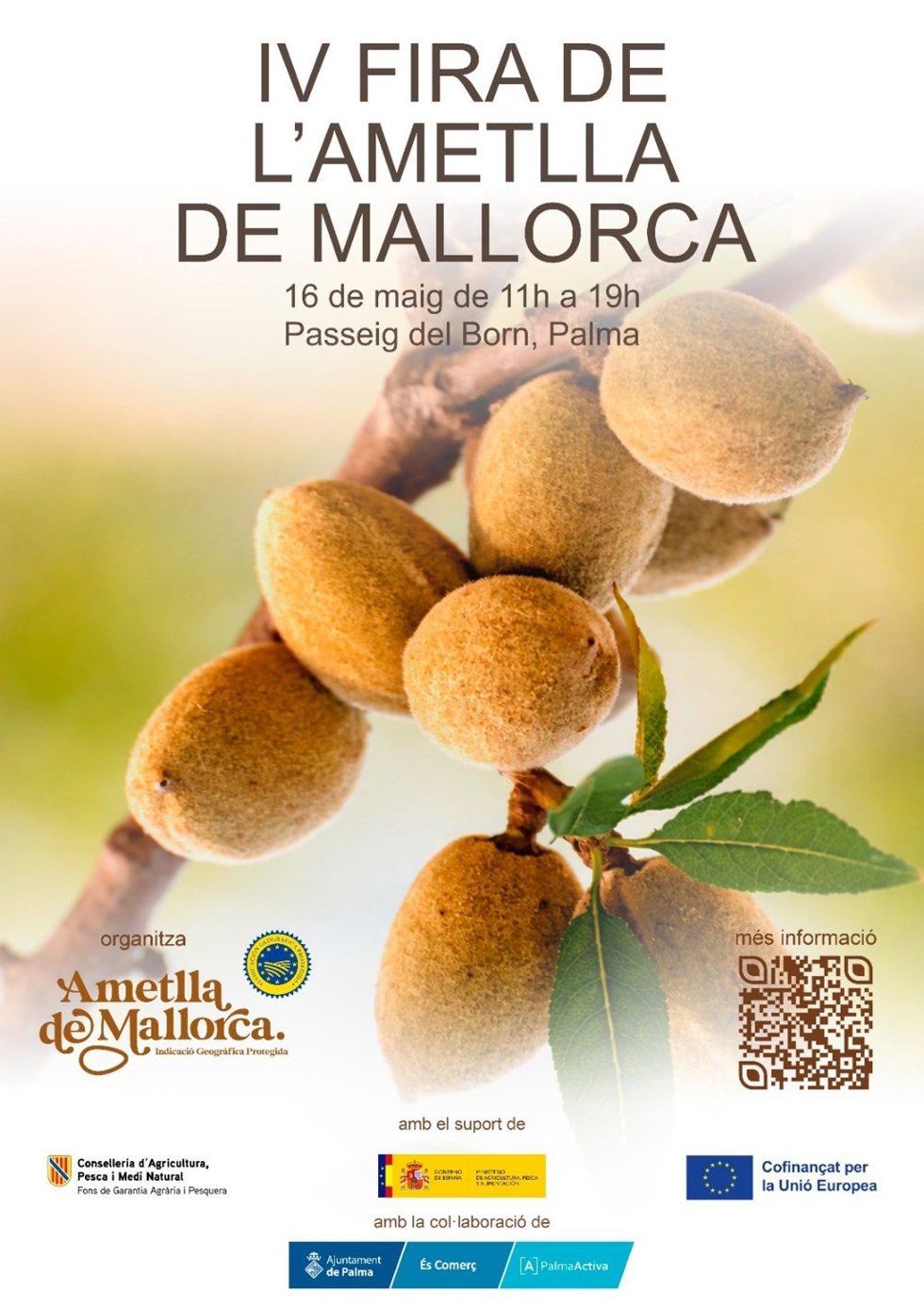 La cuarta edición de la Feria de la Almendra contará con la participación de una decena de empresas.