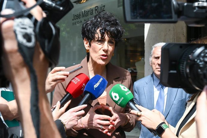 La Ministra de Inclusión, Seguridad Social y Migraciones, Elma Saiz, en una imagen de archivo. 