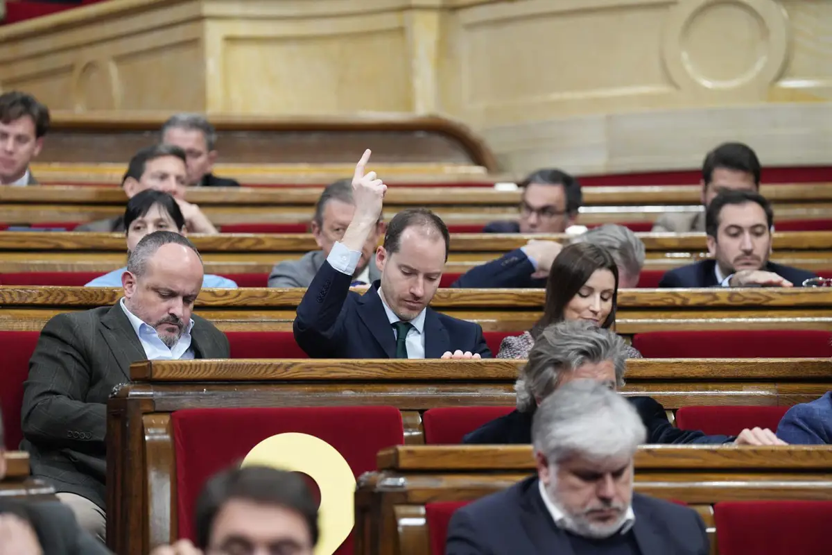 Votaciones en el Parlament de Cataluña