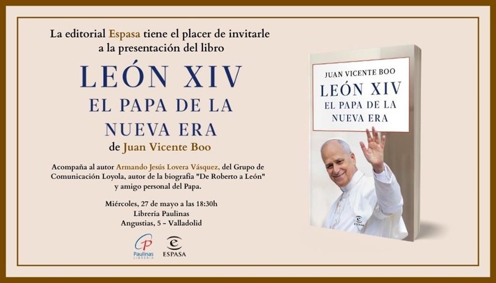 Cartel del acto de presentación del libro de Boo.