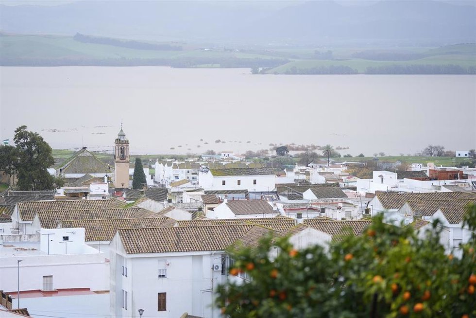 Archivo - Imagen del pantano de Bornos, en Cádiz.