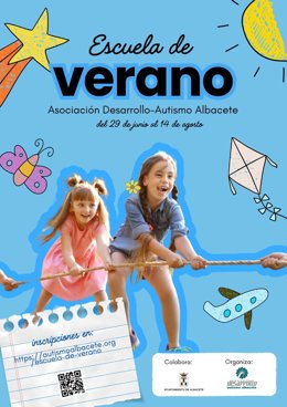 Cartel de la Escuela de Verano de Albacete.
