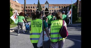 Educació xifra el seguiment de la cinquena jornada de vaga docent en el 35,64%