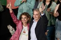 Zapatero vincula al PSOE con "la mejor España" y pide el voto para Montero: El 17M "está en juego la sanidad pública"