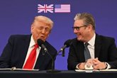 Foto: Trump achaca los problemas de Starmer a la inmigración y la energía: "Debería explotar el petróleo del Mar del Norte"