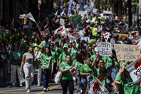 Educació xifra en un 15,51% el seguiment de la vaga a Lleida i l'Alt Pirineu i Aran fins a les 13.00