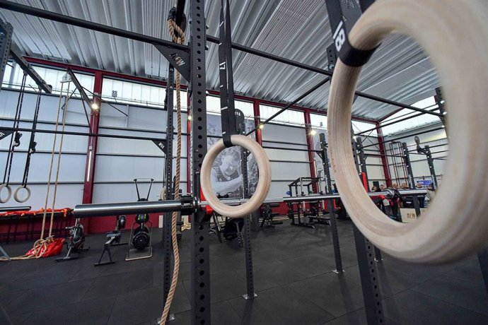 Bilboko Herri Kirol Zentroa, el primer centro de entrenamiento profesional de deporte rural vasco de Euskadi, en el polideportivo de Txurdinaga.