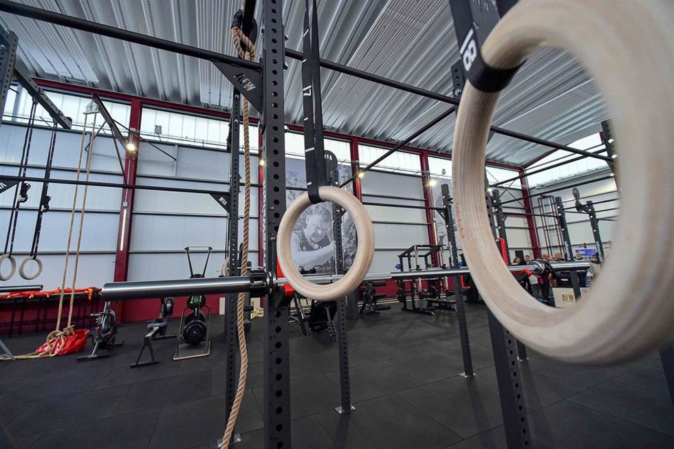 Bilboko Herri Kirol Zentroa, el primer centro de entrenamiento profesional de deporte rural vasco de Euskadi, en el polideportivo de Txurdinaga.