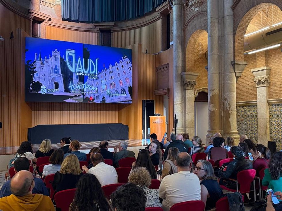 Acción promocional que ha llevado a cabo Turisleón en Barcelona.