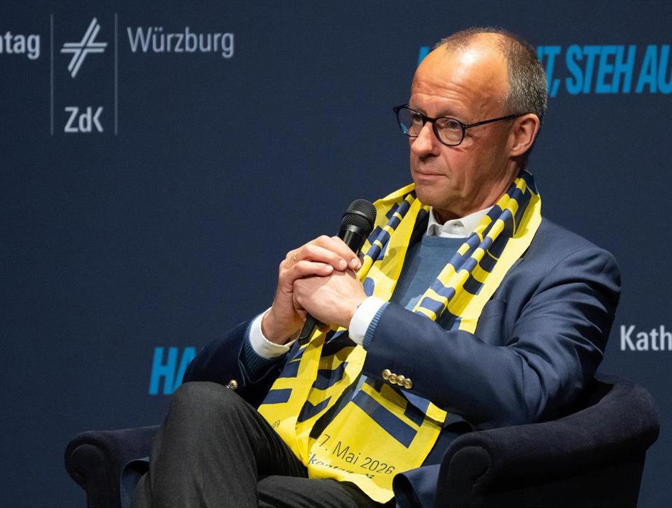 El canciller alemán, Friedrich Merz 