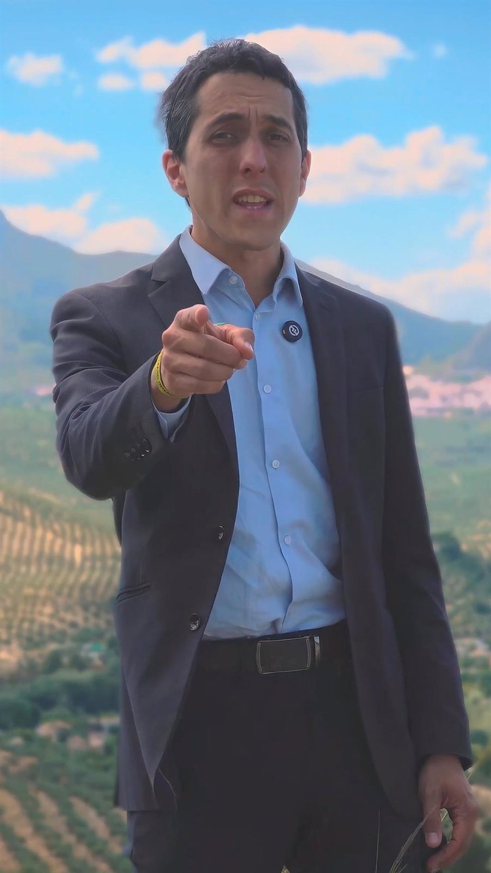 El candidato número uno de Jaén Merece Más al Parlamento de Andalucía, Luis García Millán.
