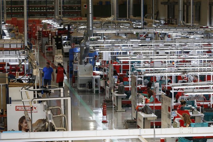 Imatge d'arxiu del centre de producció de Pikolinos a Elx