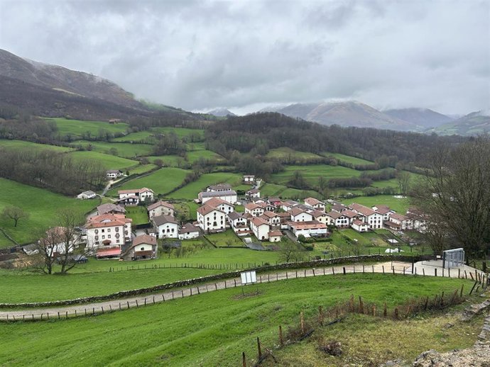 Vista panorámica de Amaiur.