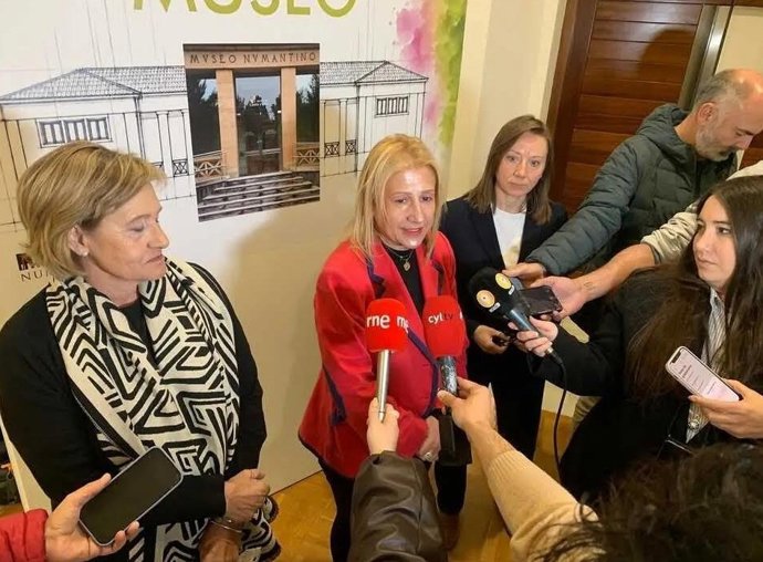 La delegada de la Junta, Yolanda de Gregorio
