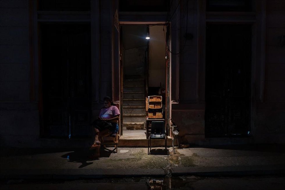 Apagón en La Habana, Cuba