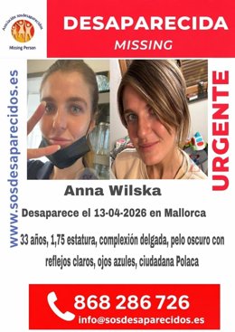 Buscan a una mujer polaca desaparecida en Mallorca desde hace tres días