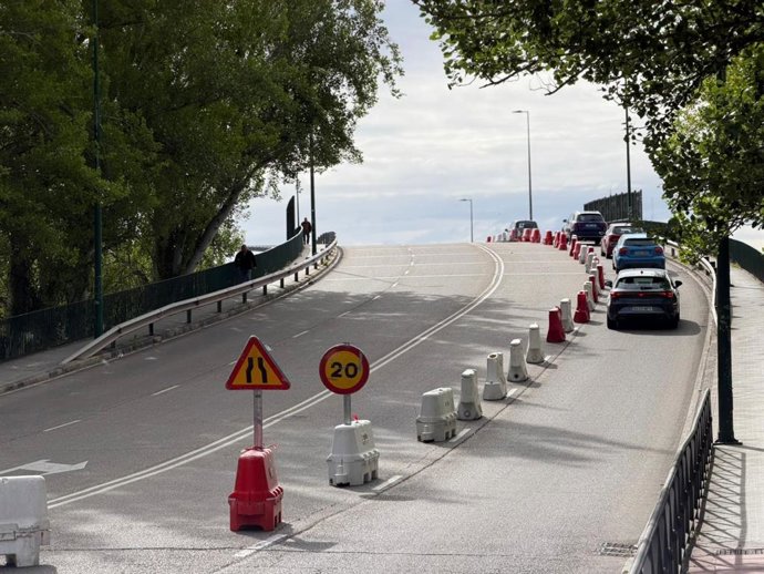La rehabilitación del colector de Daniel del Olmo encara su recta final en Valladolid con los últimos trabajos junto al paseo Zorrilla