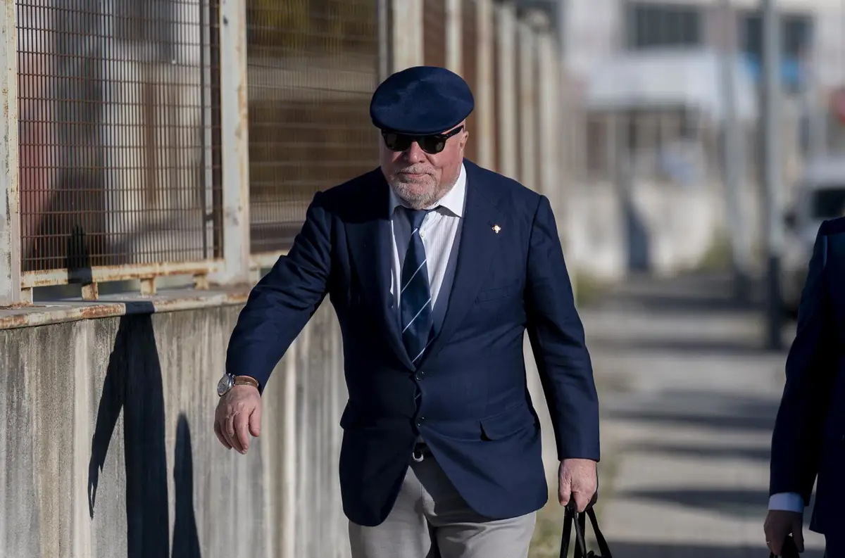El excomisario José Manuel Villarejo durante el juicio de la Operación Kitchen.