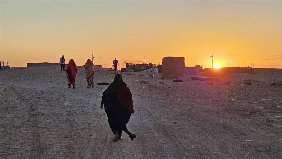 Campo de refugiados saharauis de Ausserd, Tinduf (Argelia)