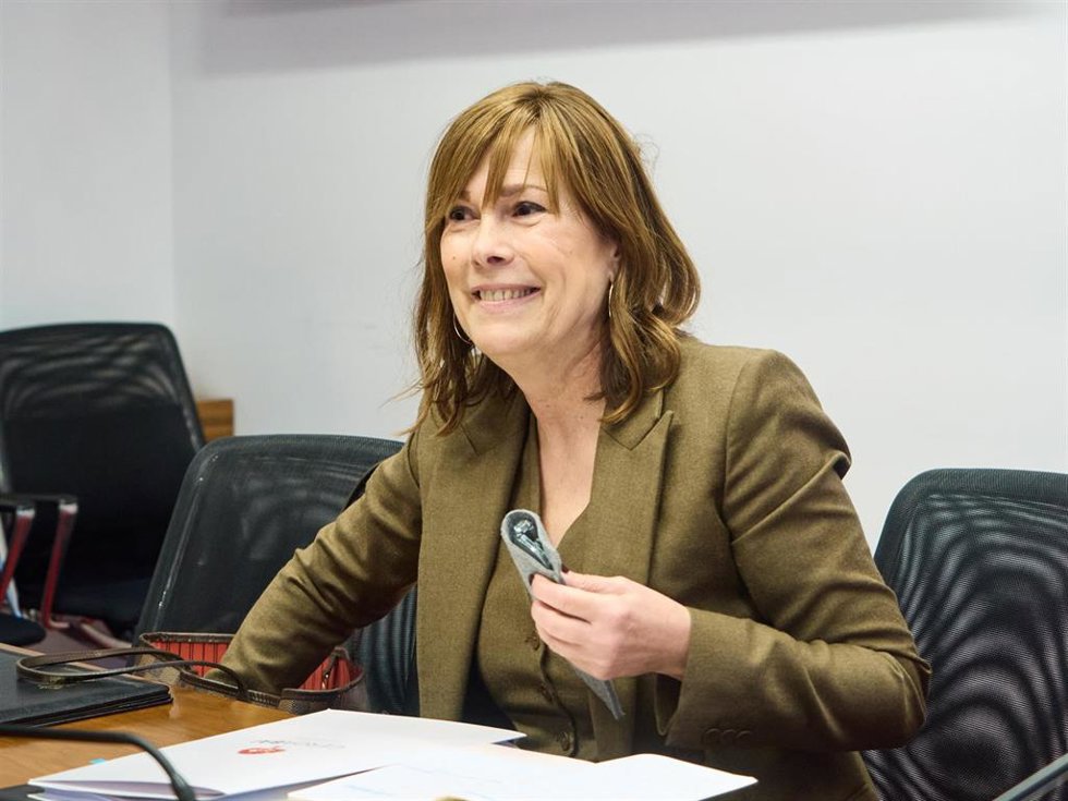 La expresidenta del Gobierno de Navarra y senadora de Geroa Bai, Uxue Barkos.