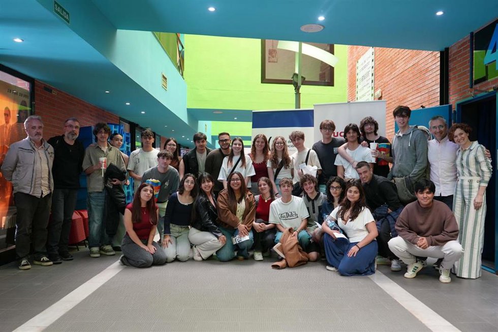 Estudiantes de la Facultad de Comunicación de la UCLM.
