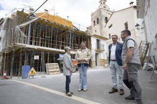 La Diputación de Castellón construye un alojamiento rural en Pina de Montalgrao para "impulsar el turismo" .