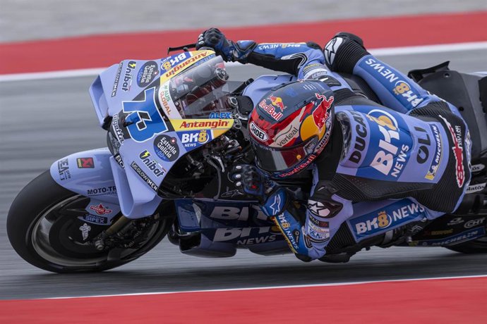 Alex Márquez en el Circuit de Barcelona-Catalunya
