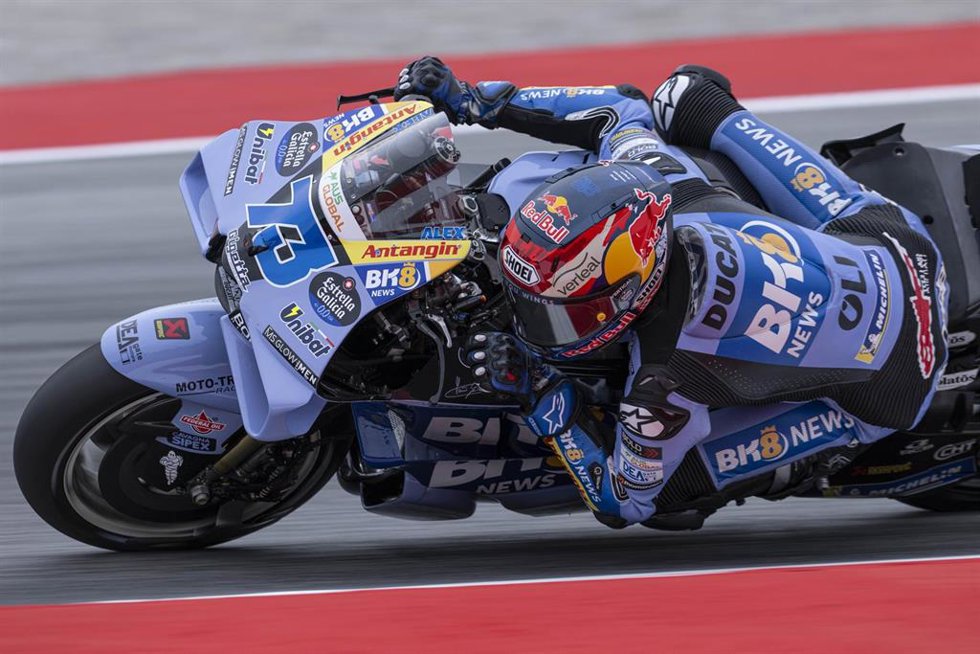 Alex Márquez en el Circuit de Barcelona-Catalunya