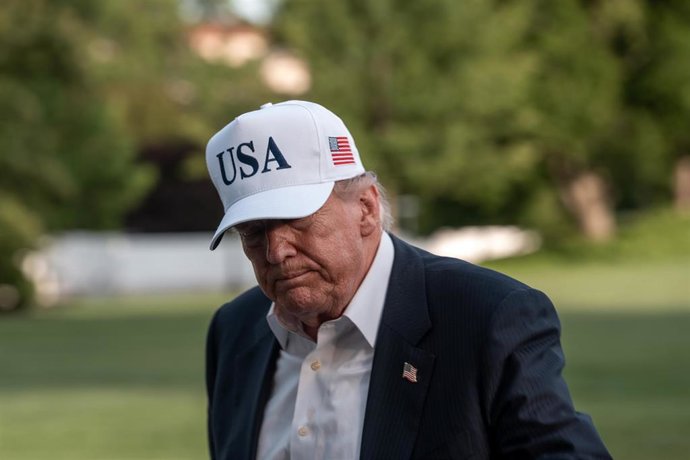 El presidente de Estados Unidos, Donald Trump 