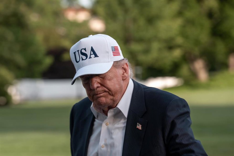 El presidente de Estados Unidos, Donald Trump 