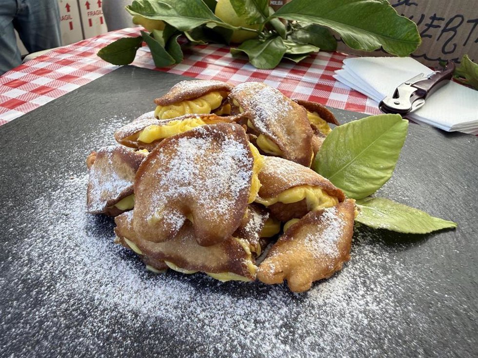 El 'bocaio de la huerta' de la Casa Regional de Murcia en Mallorca, ganadora del concurso 'Va de tapas'
