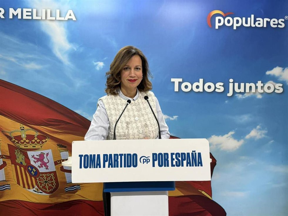 Isabel Moreno, senadora del PP de Melilla.