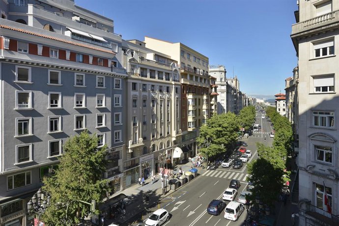 Archivo - Calle Calvo Sotelo.