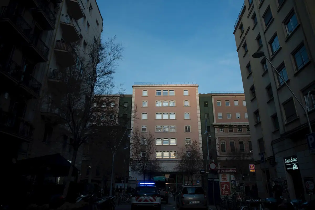 Fachada del Hospital Clínic de Barcelona