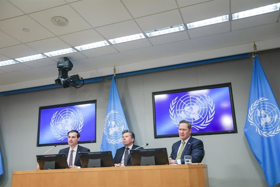 Archivo - Representantes de Estados Unidos ante las Naciones Unidas