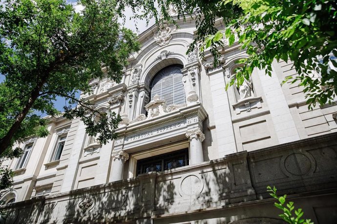 Archivo - Fachada del Tribunal Supremo, en Madrid (España).