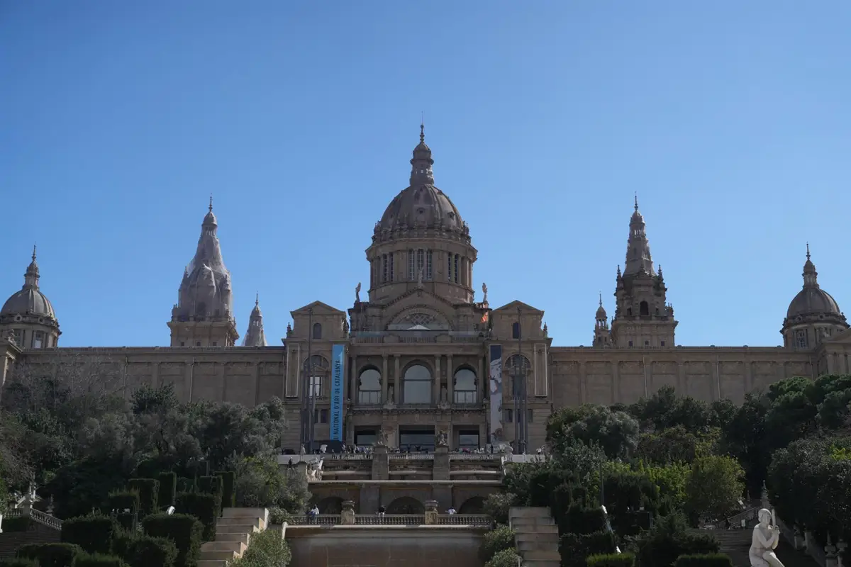 Fachada exterior del MNAC