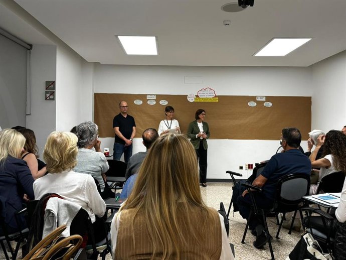 Una de les sessions presencials