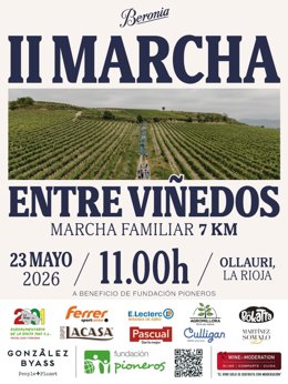 BERONIA PRESENTA SU II MARCHA SOLIDARIA ENTRE VIÑEDOS