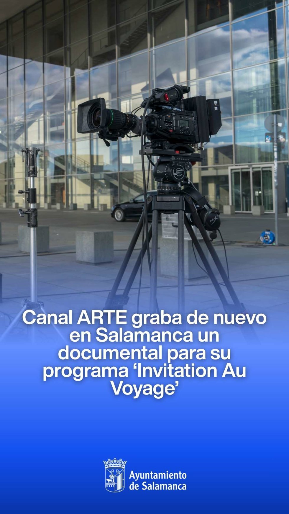Canal Arte graba un documental en Salamanca